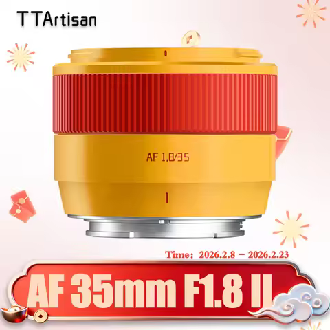 TTArtisan APS-C AF 35mm F1.8 II Standard Prime Camera Lens for Portrait Photography with Fuji XT30 S