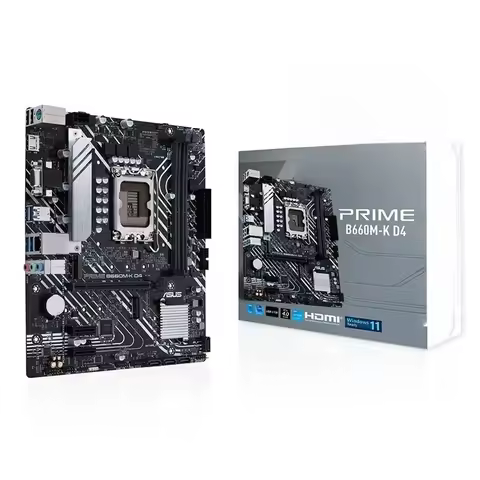 PRIME B660M-K D4 Desktop PC for CPU 12700/12400F