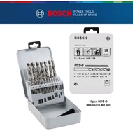 Bosch HSS-G DIN 338 Metal Drill Bit Set 19pc 2607019116