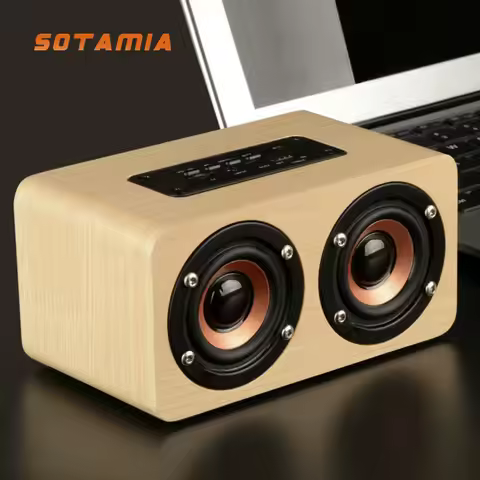 SOTAMIA 2Pcs Sound Amplifier Audio Speaker 4 Ohm 5W Mini Full Range Loudspeaker DIY Home Music Porta