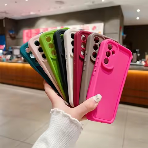 S 24 S24plus S24ultra A 35 55 25 Matte Silicone Case For Samsung Galaxy A55 A35 A25 4g S24 Plus Ultr