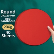 Red Thick Cardstock Paper Art & Crafting