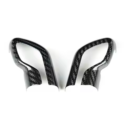 Gear Knob Trim In Dry Carbon Fiber Car For Hyundai Elantra N/Veloster N/Kona N/I20 N/I30 N/Tucson N 