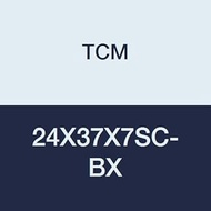 TCM 24X37X7SC-BX NBR (Buna Rubber)/Carbon Steel Oil Seal, SC Type, 0.945" x 1.457" x 0.276"