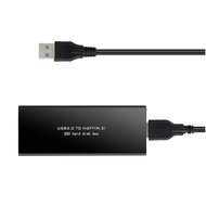 Casing SSD M.2 NGFF SATA USB3.0 - SSD Enclosure