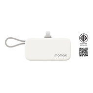 แบตเตอรี่สำรอง MOMAX 1-Power Mini 5000mAh Bulit-in foldable lightning connector Battery pack
