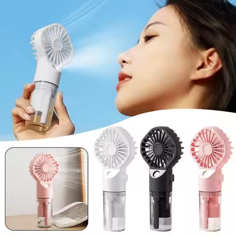 Handheld Fan Portable Handheld Misting Fan Rechargeable Operated Spray Mist Fan Water Mist Fan Outdo