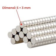 5x3mm Powerful Neodymium Round Magnet 5x3 mm Multifunction Super Strong N35 NdFeB 5x3mm
