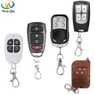 433Mhz Wireless Remote Control EV1527 Learning code Transmitter 4 Buttons key fob included Battery