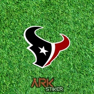 Houston Texans Cutting Sticker