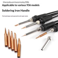 (the) 900M Soldering Iron Tips Set 1 Set K 2.4D 3C B I Pure Copper for 936 Handle Clean Soldering fo