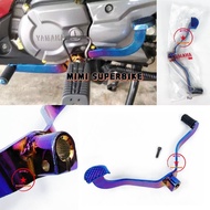 AA GEAR PEDAL TITANIUM BLUE YAMAHA LC135 LC 4S 4SPEED V1 V2 V3 V4 V5 V6 V7 LEVER LEVEL PADEL BRAKE F
