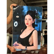 Mirror-coated 50x75 photo frame printed on demand, wedding photos, home decoration, birthday, first 