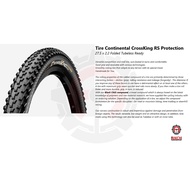 (pair) Tire 27.5 29 Continental RS Raceking Crossking mtb mountain bike