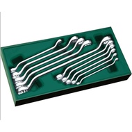 10-PART ROUND HEAD WRENCH TRAY SET 6-27MM 09905