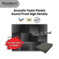 MATTWORK Soundproof Sponge Sound Proof Foam Acoustic Foam Acoustic Panel Soundproofing Wall Panel Sp
