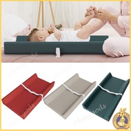 OMG* Baby Diaper Changing Pad Soft PU Leather Diaper Changer Mat with Fixing Belt Water Proofing Lin