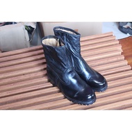 High fashionable structural boots genuine leatherKAKU "Hawkins england salon" genuine leather upper 
