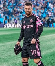 全新2023國際邁阿密美斯球迷版作客球衣Inter Miami Messi Away Jersey BNWT