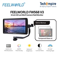FEELWORLD FW568 V3 6 inch DSLR Camera Field Monitor with Waveform LUTs Video Peaking Focus Assist 19