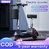 ♀DIMOO【Ready Stock】Electric Scooter bike Electric bicycle Water proof Motor Skuter Elektrik Dewasa F