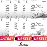 [FAMA]**LATEST* * 2024 ABRSM Music Theory Practice Papers Grade 1-8 Past Year Test Paper