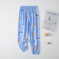 【LF】Adults Lantern Pants Cotton S-2XL Young Men Women Anti-Mosquito Trousers Casual Long Loose Boho 