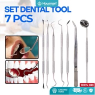 Housmart TaffOmicron Dentist Dental Tool Set 7 PCS - 4012