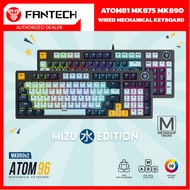Fantech Atom81 Atom96 Atom63 MK875 V2 MK890 MK874 Wired Mechanical Gaming Keyboard Mizu