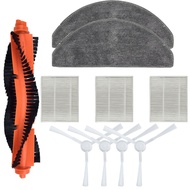 Suitable for Mijia 3C Enhanced Version Sweeper Xiaomi E10 B112 E12 Filter Mesh Main Brush Side Brush