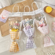 Mother's Day Doll Bouquet Star Delu Soap Flower Tote Bag Graduation Valentine's Day Children's Day Gift M9OK