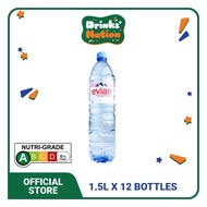 [Wholesale - 12s] Evian Mineral Water (Bottle 1500ml)