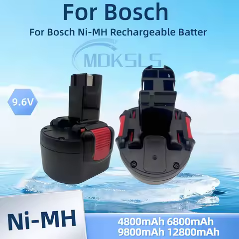 for Bosch PSR 960 BH984 BAT048 BAT119 9.6V-4800mAh-12800mAh Bosch Ni-Cd Rechargeable Battery Power T
