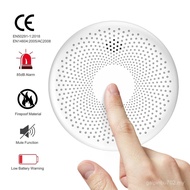 R RF433 Alarm Smoke Sensor Remote Control Smart Home Security Remote RF RF CO+Smoke Alarm