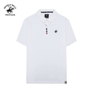 Beverly Hills Polo Club - Áo polo Ngắn tay Nam Slim Fit Trắng Trơn - BHPC PMSSS24TL011