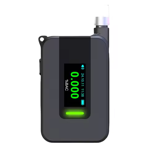 Electrochemical Alcohol Tester Blowing Drunk Driving Alcohol Tester Professional Breath Alcohol Test