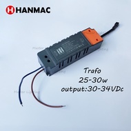 Led driverTrafo 25-30W (25w 26w 27w 28w 29w 30w) power supply adapter downlight panel lamp 30-34vdc 