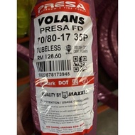 MAXXIS VOLANS PRESA TUBELESS TYRE 60/80-17 70/80-17 70/90-17 80/90-17 TAYAR