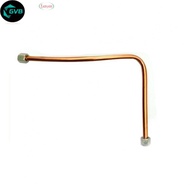 GVB 【LADY】Air Compressor Tube Copper Tone Intake Pipe 10 X 450mm/0.4\" X 17.7\"(D*L)