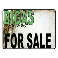 ✟♤BIGAS, ULING, ICE CANDY &amp; ICE PANINDA FOR SALE LAMINATED SIGNAGE