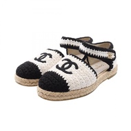 【二手，A級】香奈兒 (Chanel) Coco Mark G38736 女士真皮涼鞋