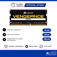 CORSAIR Vengeance SODIMM DDR4 2400Mhz / 2666Mhz / 3200Mhz Notebook Laptop SODIMM RAM (4GB/ 8GB /16GB