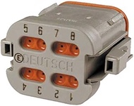 TE (Taiko Electronics_ Deitsche) DT06-08SA-CE05_5Pcs_DT Series_Socket Contact Housing