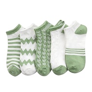 Green Wave Socks Short A69