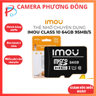 [VOUCHER 8%] Thẻ Nhớ Micro SD imou 64Gb/32Gb Micro SD Class 10 Thẻ nhớ camera Thẻ nhớ điện thoại - H