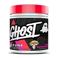 GHOST Pump Nitric Oxide Powder, Warheads Sour Watermelon - 40 Servings - Sugar & Stim-Free Pre-Worko