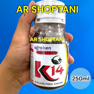 pupuk cair K14 MERAH 250ml pembesar pupuk organik cair agroben