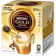 Large Capacity] Nescafe Gold Blend Cafe Latte Stick Coffee 100P [Direct from Japan] [Made in Japan]