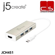 J5create USB-C 3.1 3-Port HUB with HDMI - JCH451