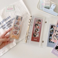 Binder, photostrip book, photobooth size A6 photo album